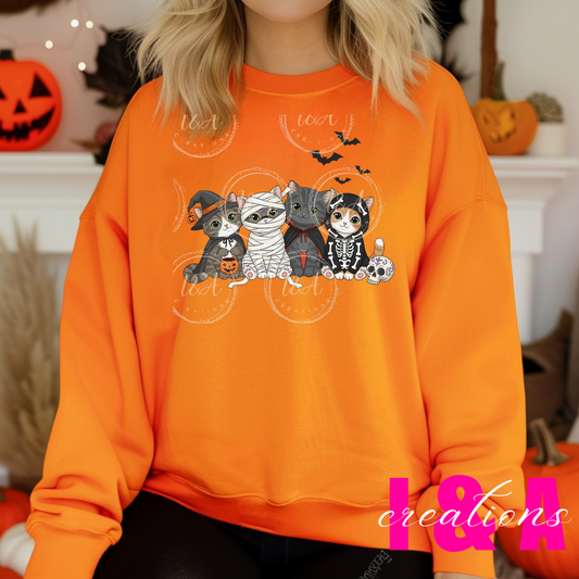 #119C Cat lovers halloween