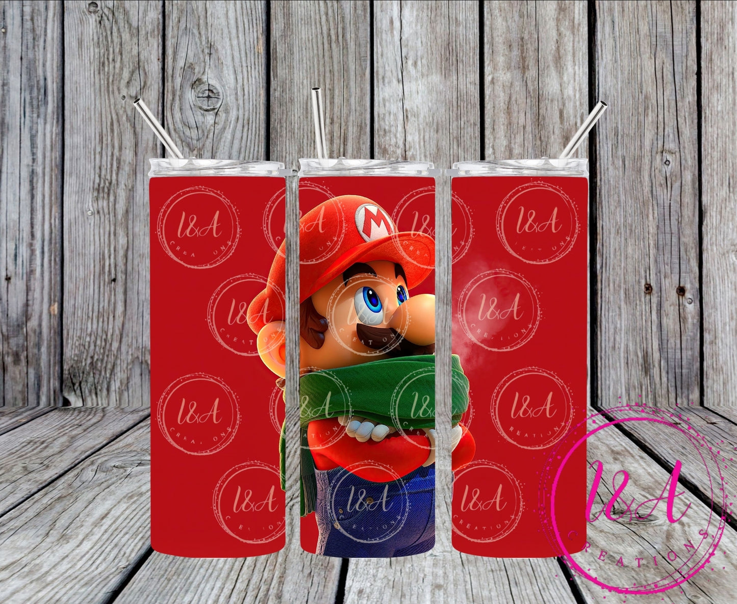 Green scarf mario