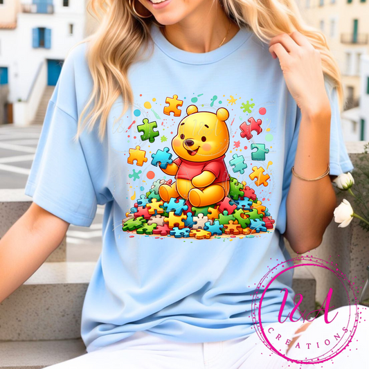 #96 autism honey bear