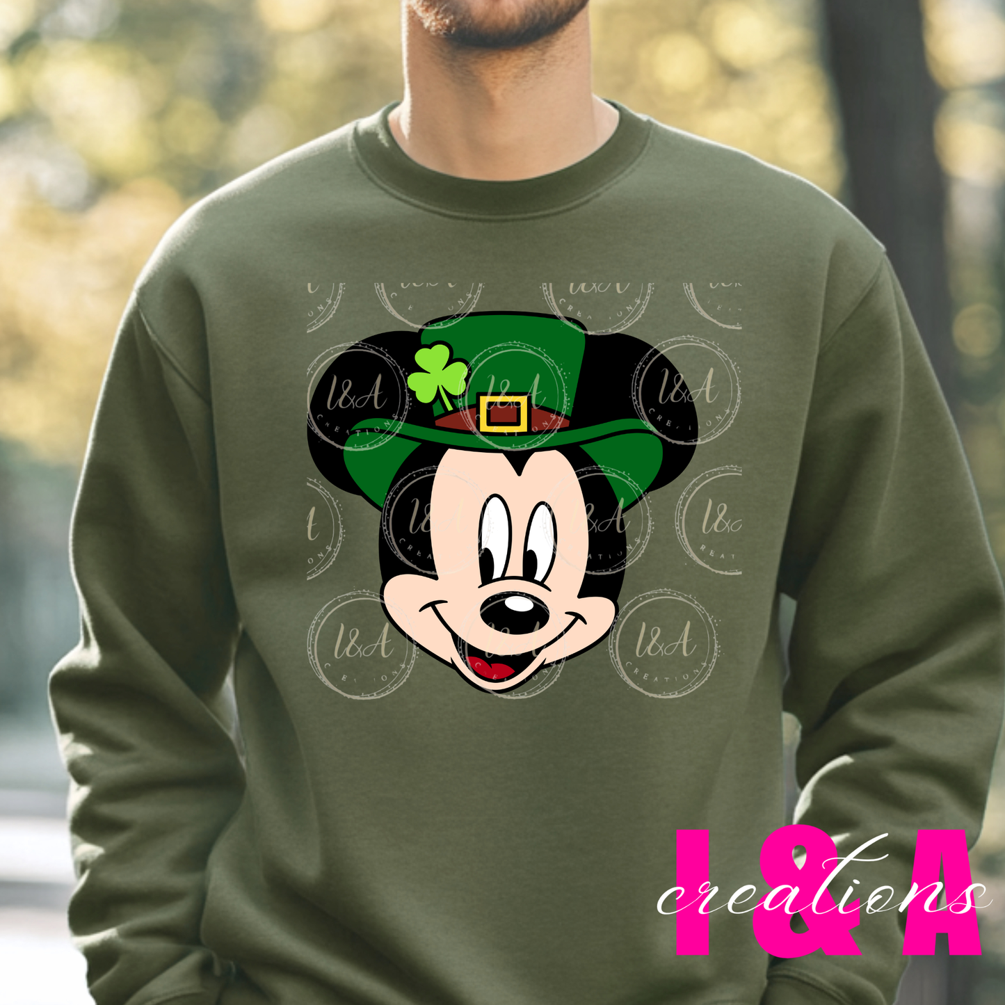 #408 St.Patrick mouse