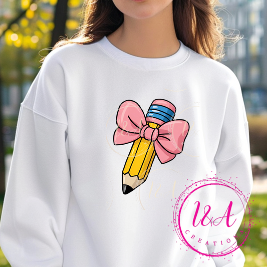 #67C pencil with bow