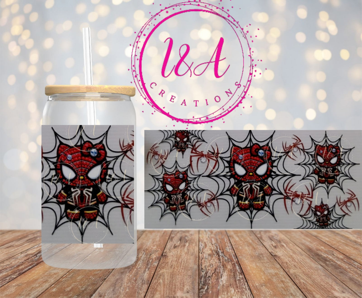 #402 rhinestone spider