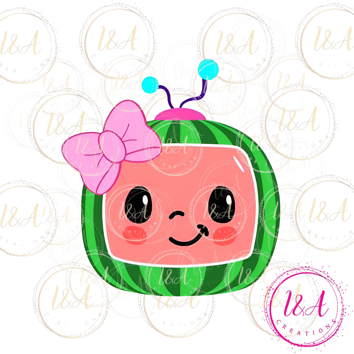 #133B cute watermelon