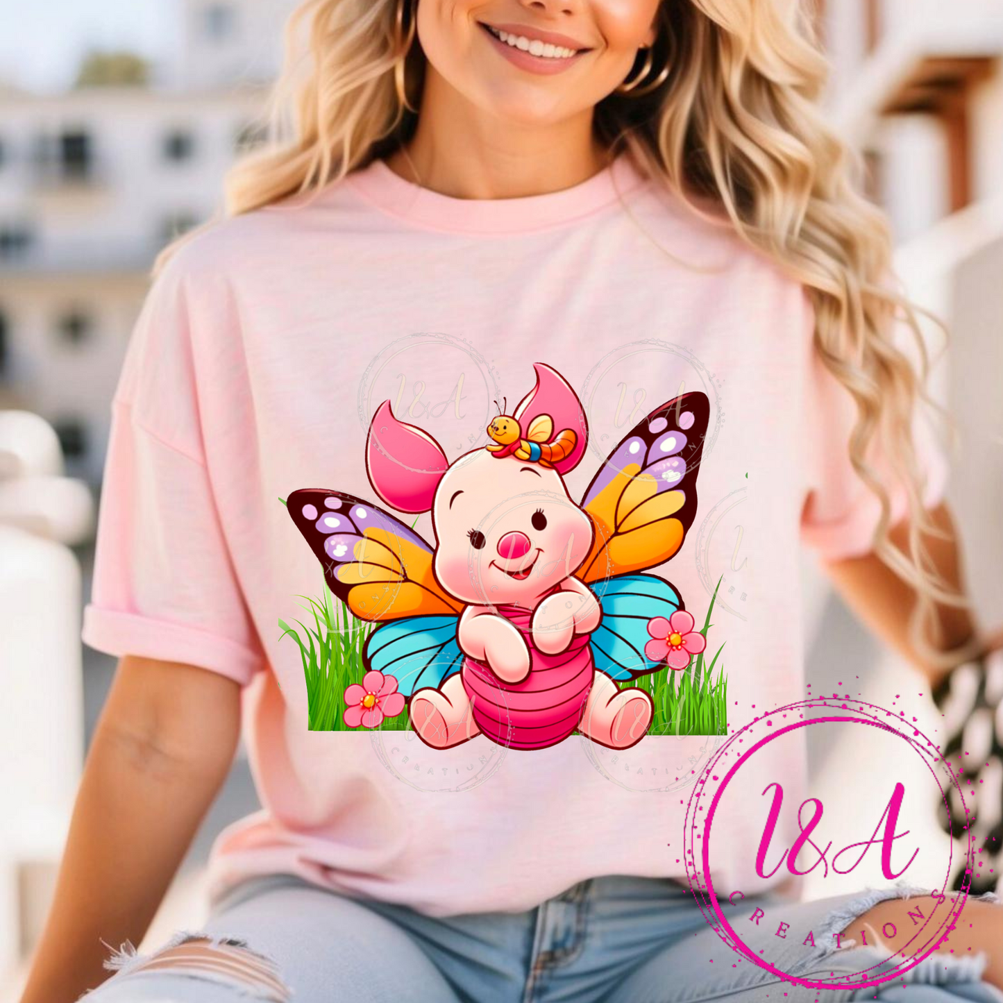 #110 butterfly pig