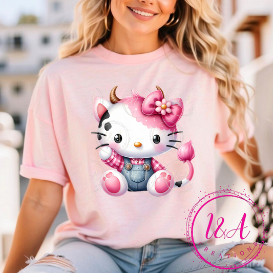 #143 cow cat