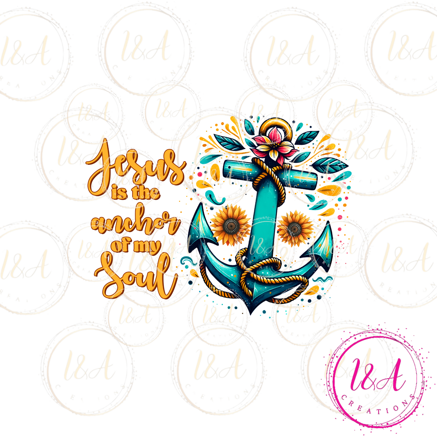 #46B Jesus is the anchor of my soul