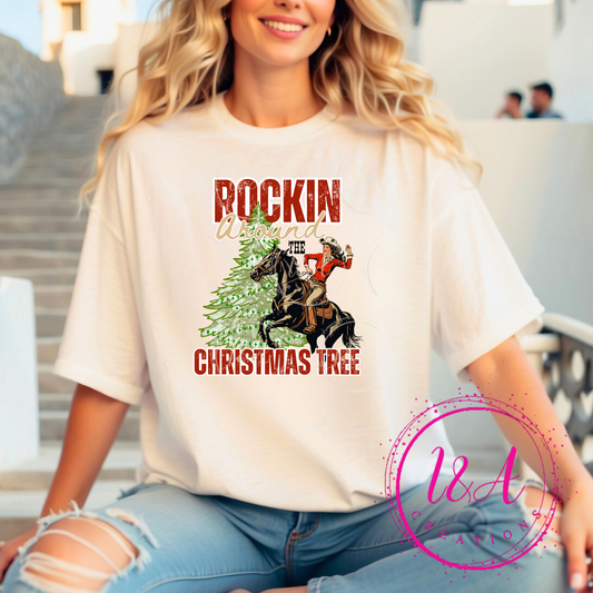 #403B Rocking around the Christmas tree