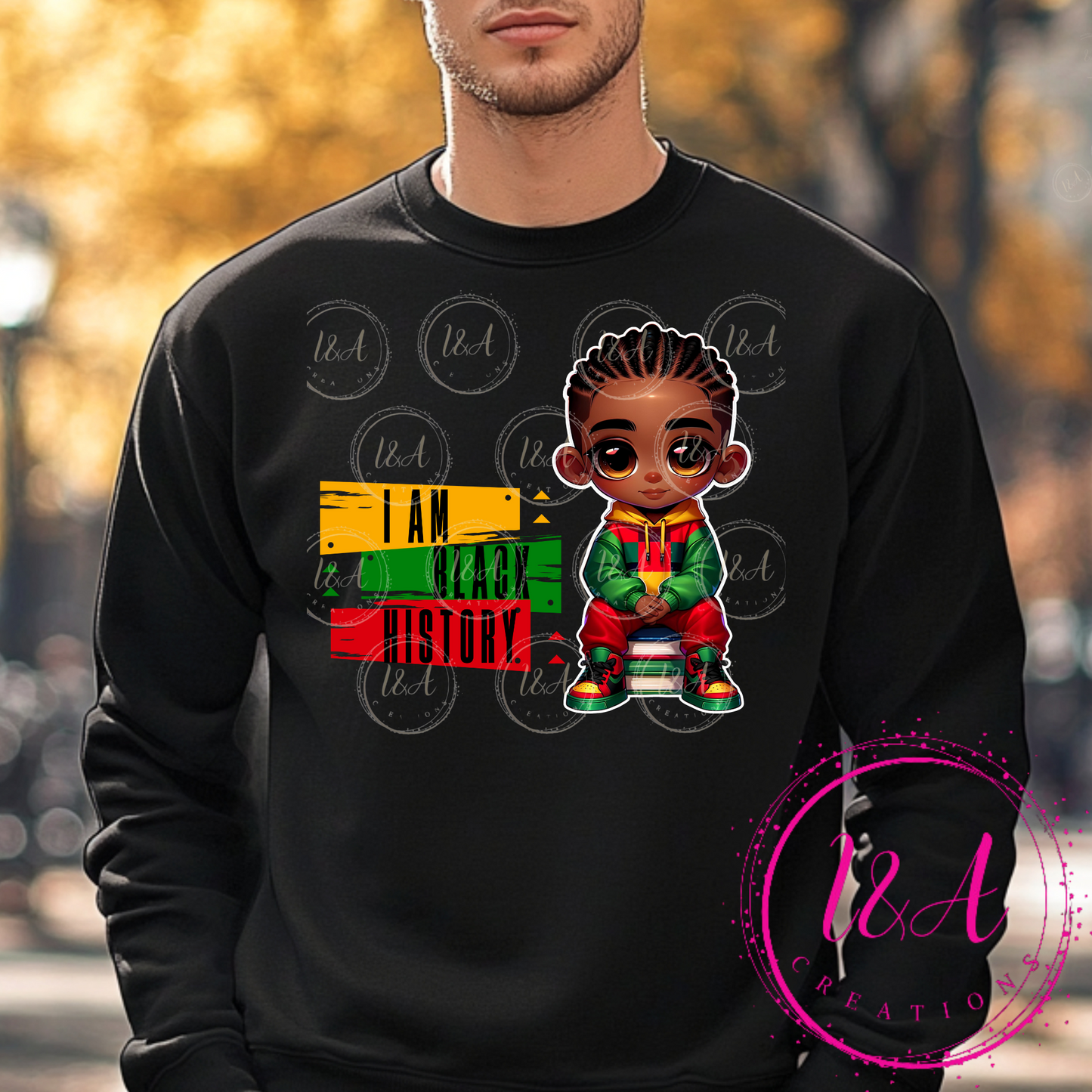 #777B I am black history boy