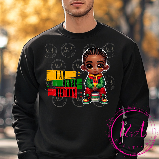#777B I am black history boy