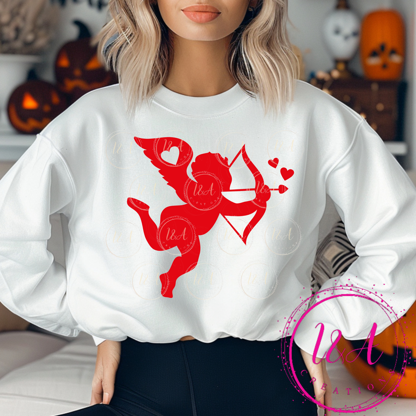 #627B Red cupid